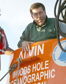 Steve Hammond emerges from Alvin