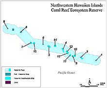 Northwestern Hawaiian Islands Coral Reef Ecosystem Reserve Map