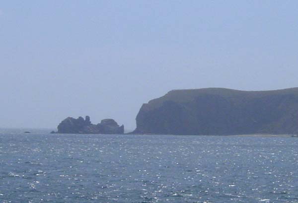 Chimney Rock in Drake's Bay