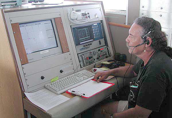 tracking the Johnson-Sea-Link II submersible