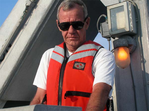 Wesley Knight Chief Engineer of the R/V Seward Johnson. 