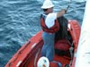 Innovator ROV parts being transferred from Sonsub crew