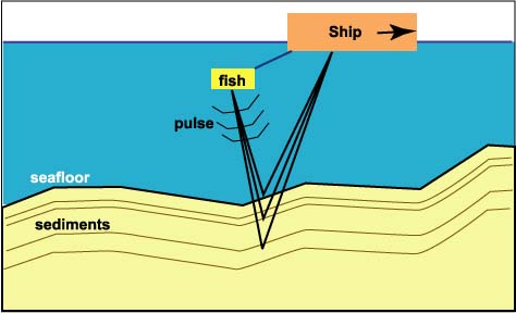 Subseafloor image schematic