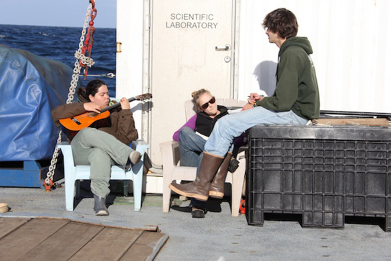 Listen to members of the INSPIRE crew sing their original composition, 'Plumes: Nobody Knows.'