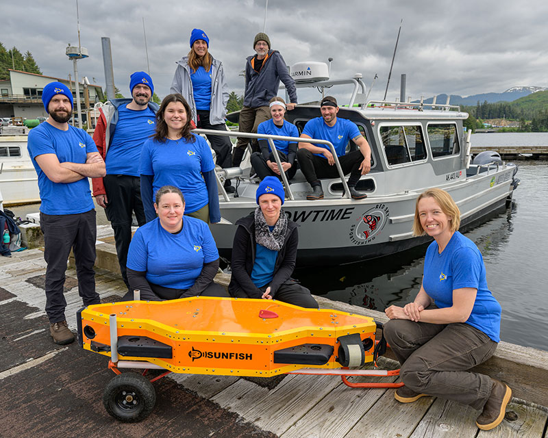 Our Submerged Past project field team.