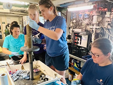 Processing a Sediment Core