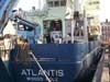 R/V Atlantis at dock.