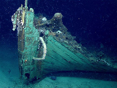 Archaeological survey of Vernon Basin Shipwreck.