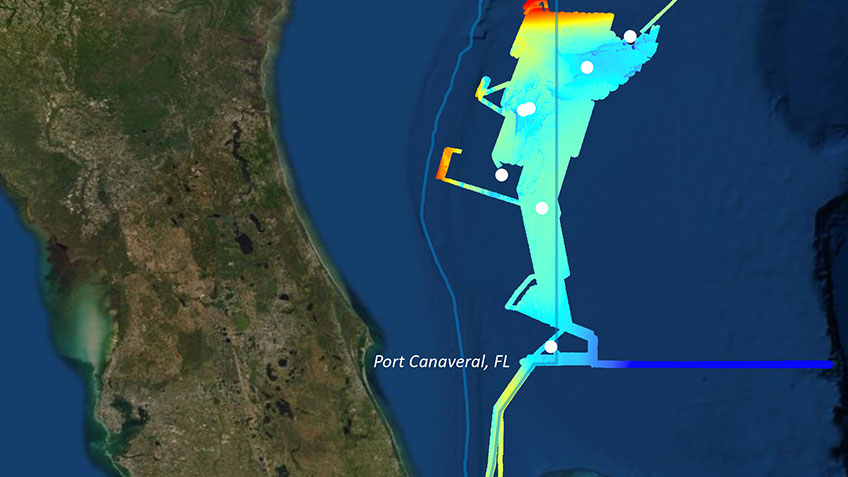 Expedition summary map