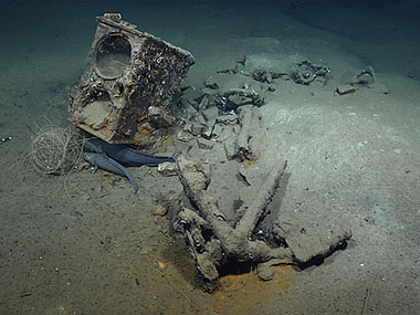 Archaeological survey of Industry (BOEM Wreck Site 15563).