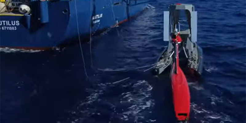 VIDEO Introducing USV DriX: Networked Multibeam Mapper